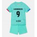 Günstige Barcelona Robert Lewandowski #9 Babykleidung 3rd Fussballtrikot Kinder 2023-24 Kurzarm (+ kurze hosen)